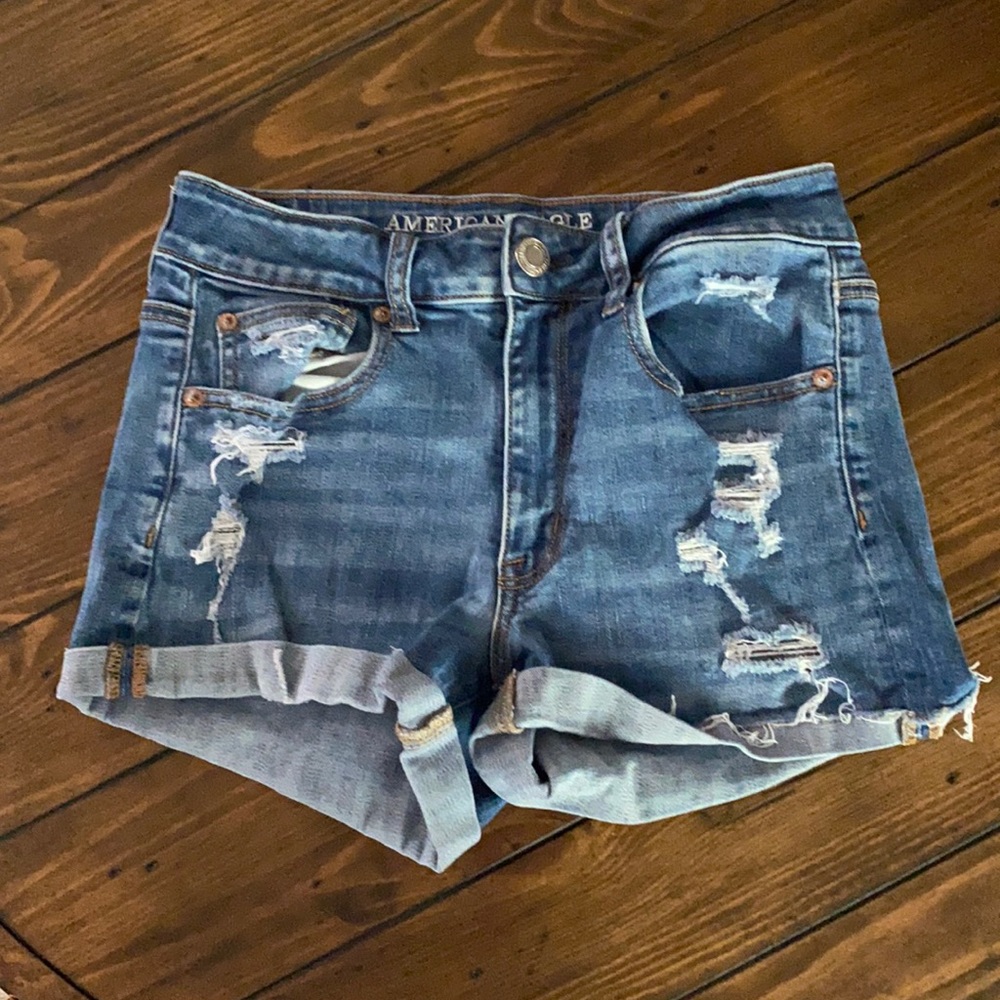 American Eagle Hi-Rise shorts